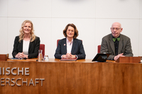 Das neue Präsidium (v.l.n.r.): Christine Schnittker, Antje Grotheer, Ralph Saxe